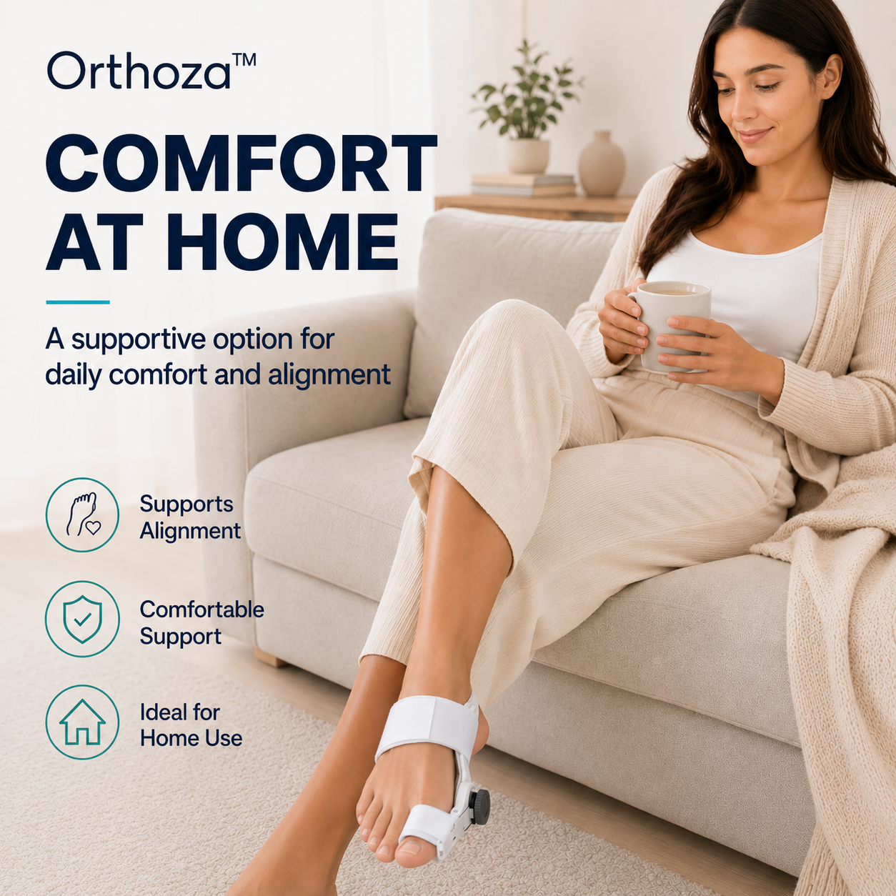 Orthoza™ ToeAlign | Unisex Rotatable Finger Toe Adjustable Corrector