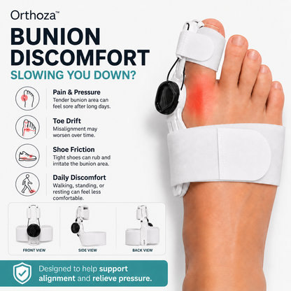 Orthoza™ ToeAlign | Unisex Rotatable Finger Toe Adjustable Corrector